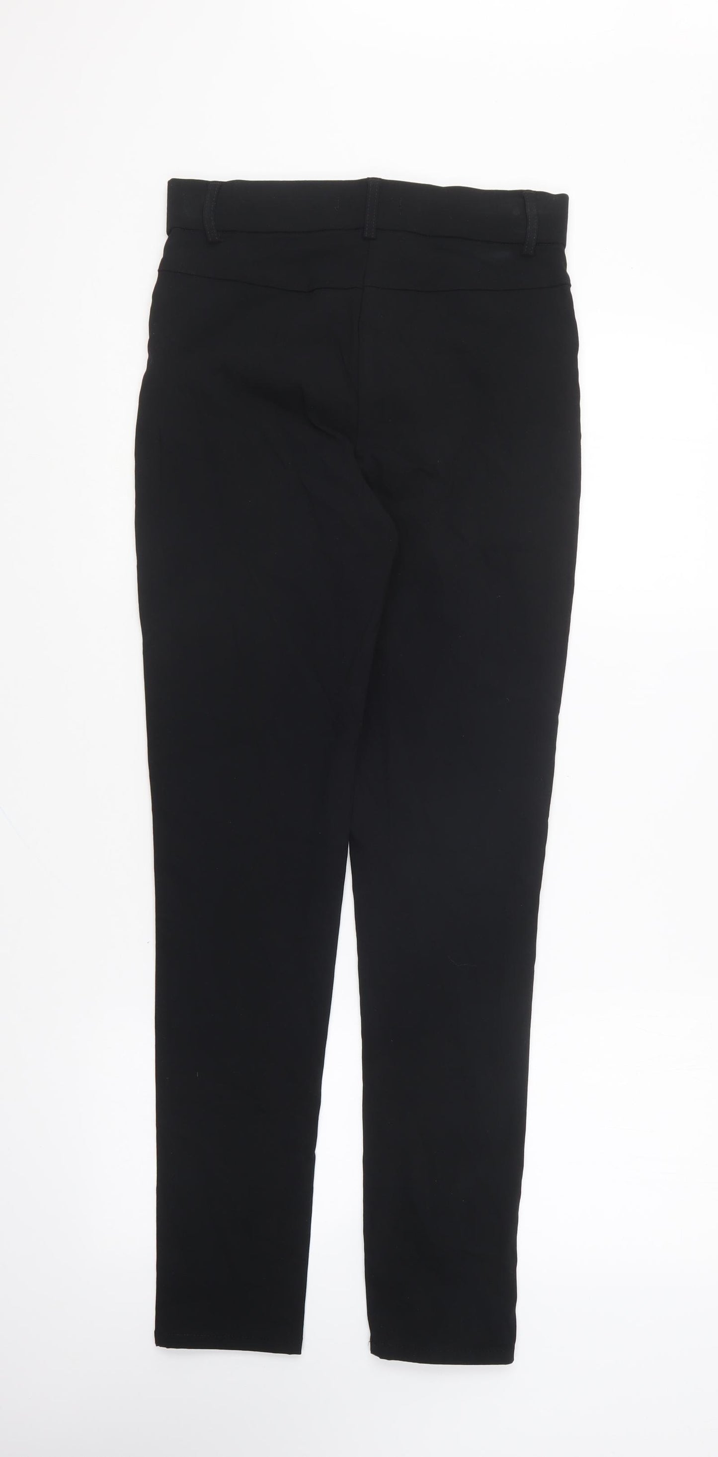 Primark Womens Black Polyester Capri Leggings Size 12 L29 in