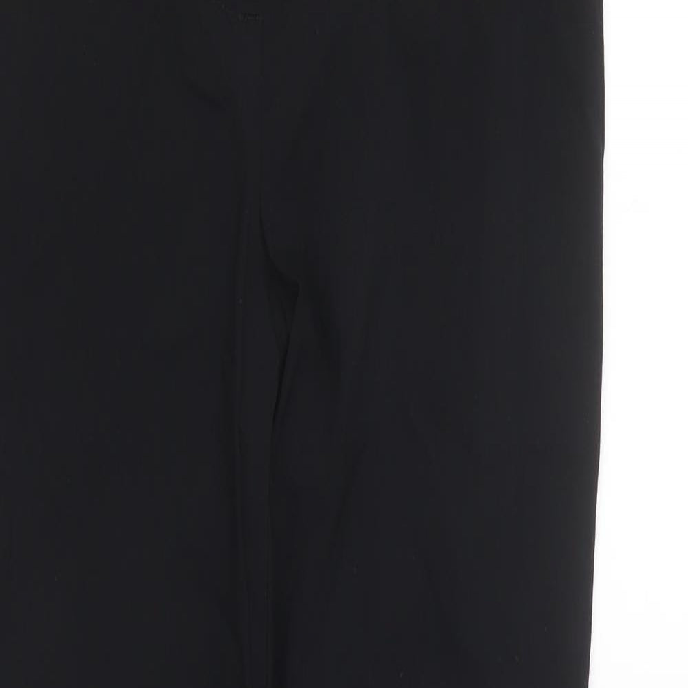 Primark Womens Black Polyester Capri Leggings Size 12 L29 in
