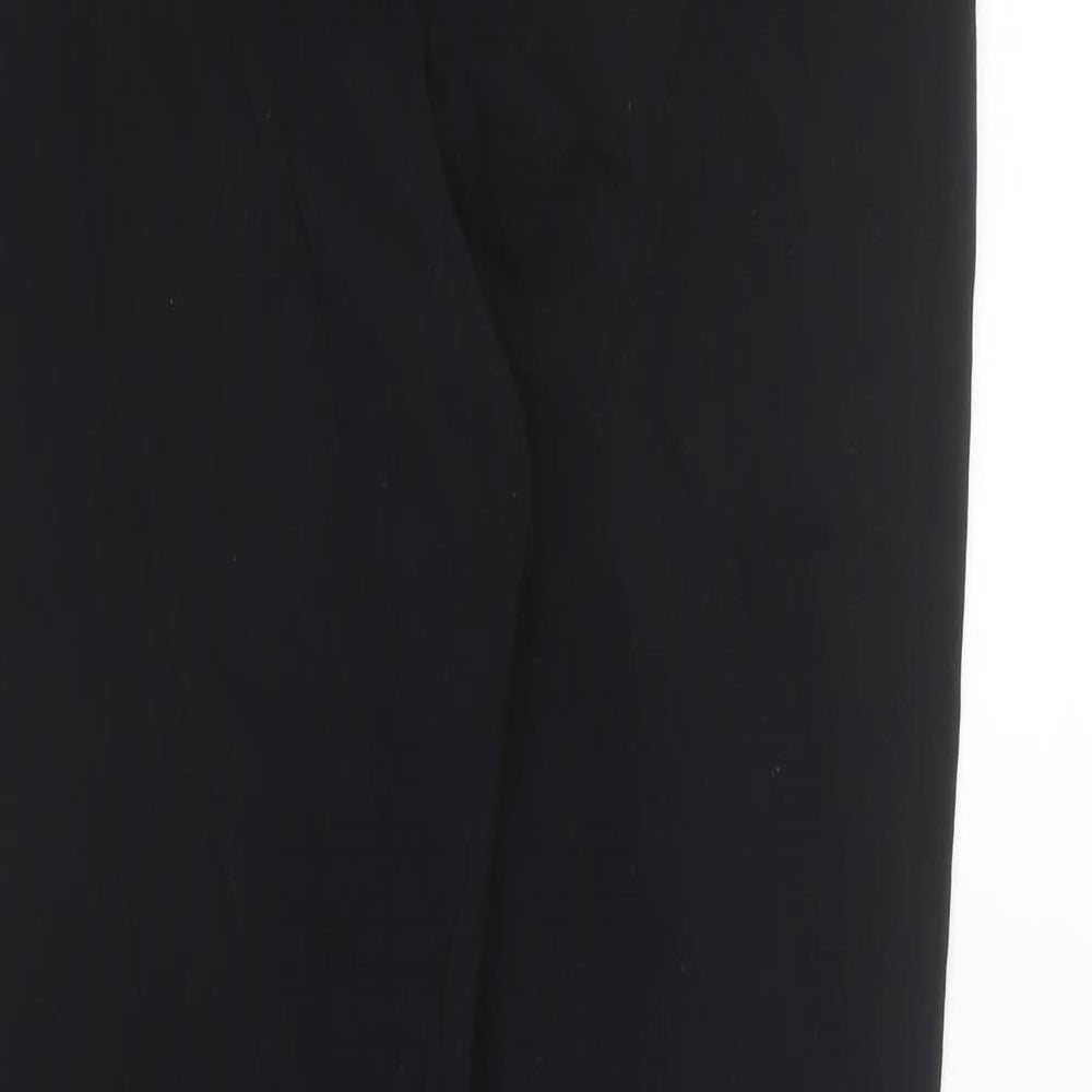 Primark Womens Black Polyester Capri Leggings Size 12 L29 in