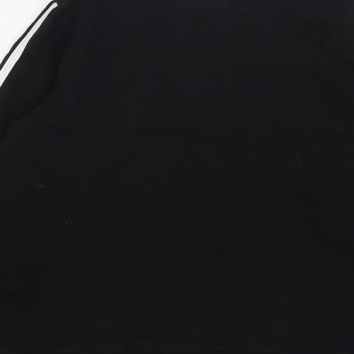 ASOS Womens Black Cotton Pullover Sweatshirt Size 8 Pullover