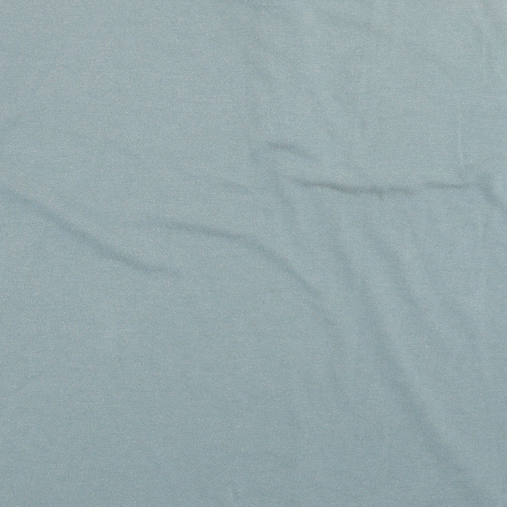 South Bay Mens Blue Cotton Polo Size 2XL Collared Button