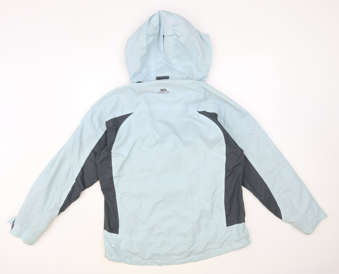 Trespass Womens Blue Windbreaker Jacket Size M Zip