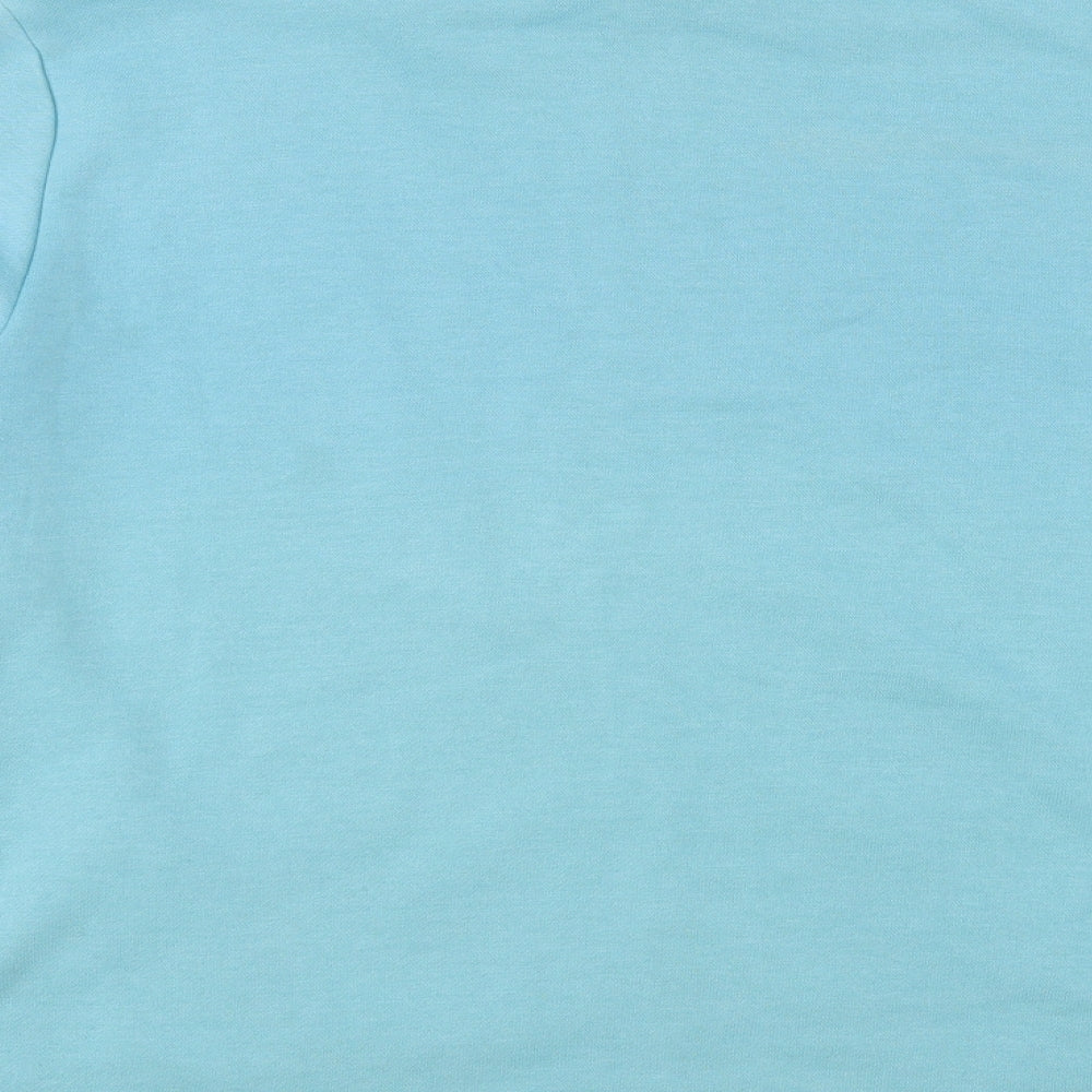 Bonmarché Womens Blue Polyester Full Zip Sweatshirt Size 18 Zip