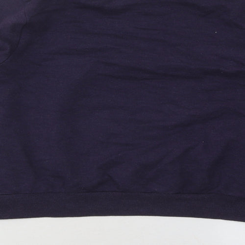 Preworn Womens Blue Cotton Pullover Sweatshirt Size S Pullover - Stranger Things