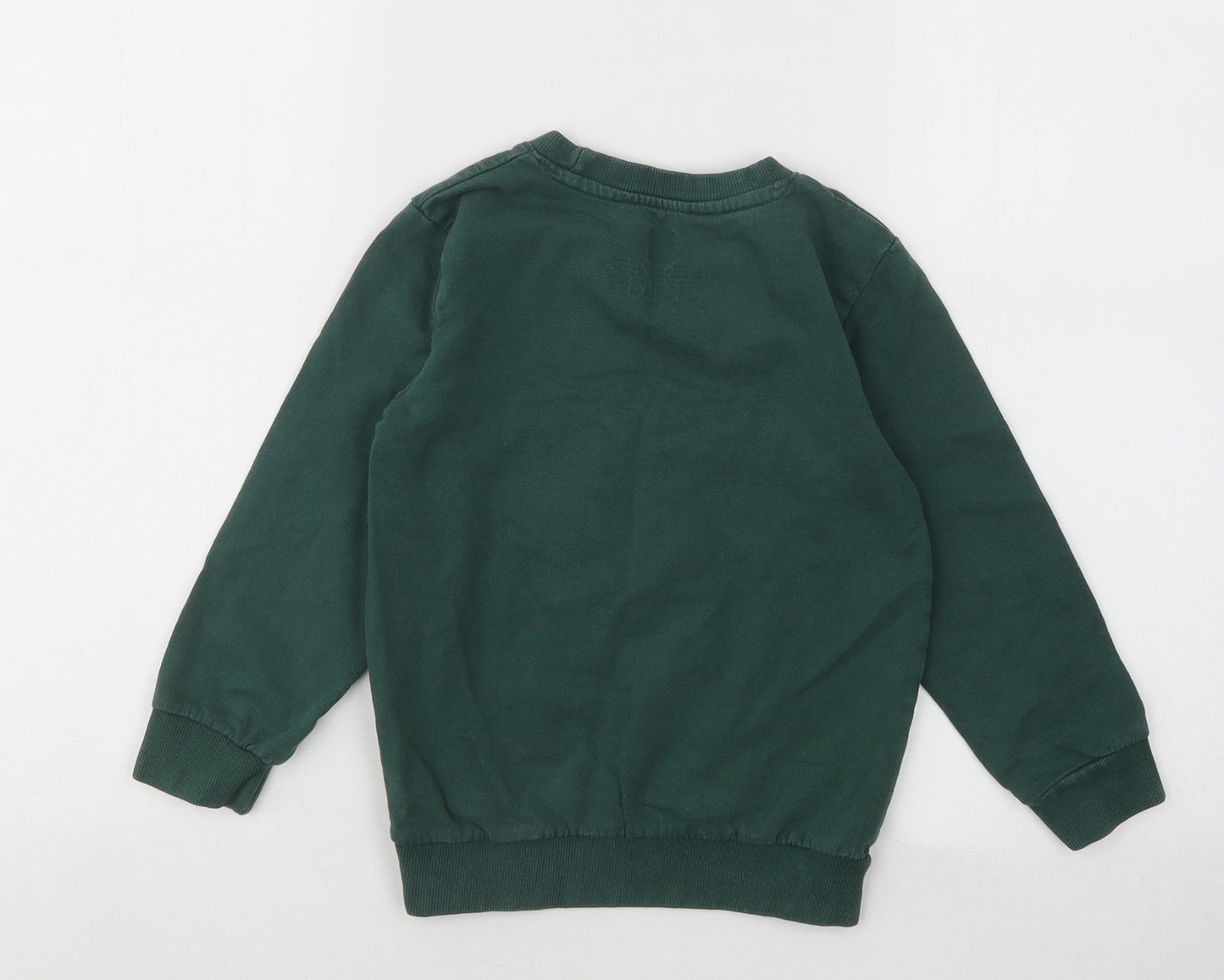 Kabooki Boys Green Cotton Pullover Sweatshirt Size 6-7 Years Pullover - Lego Ninjago