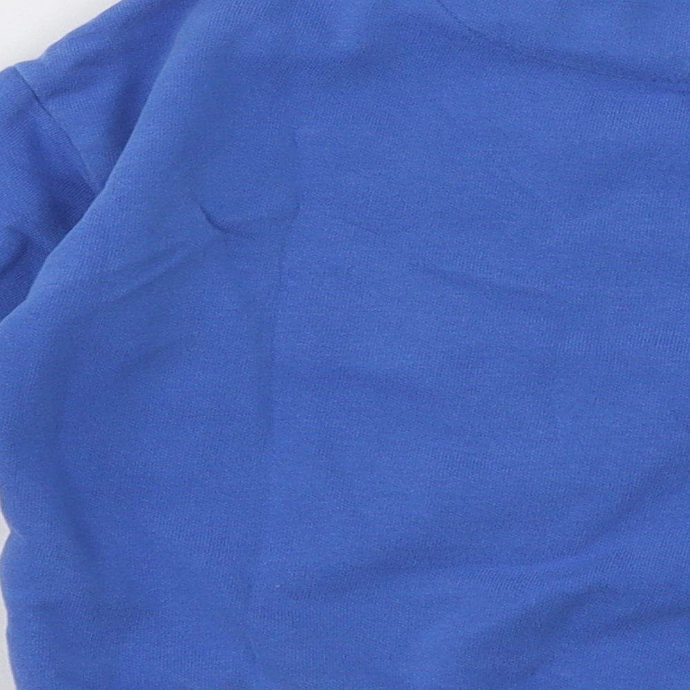 Marks and Spencer Boys Blue Cotton Pullover Sweatshirt Size 4-5 Years Pullover - Marvel Heroes