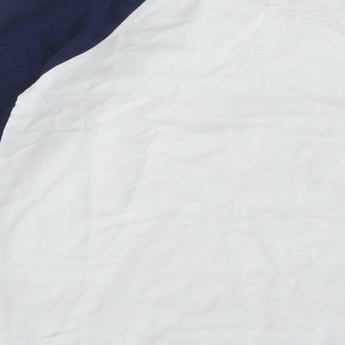 George Boys White Cotton Basic T-Shirt Size 6-7 Years Round Neck Pullover - Brooklyn Stakeboard