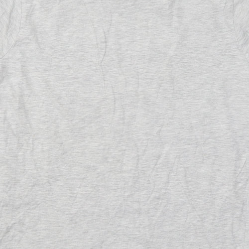 Jeff&Co Boys Grey Cotton Basic T-Shirt Size 11-12 Years Round Neck Pullover - Game Over