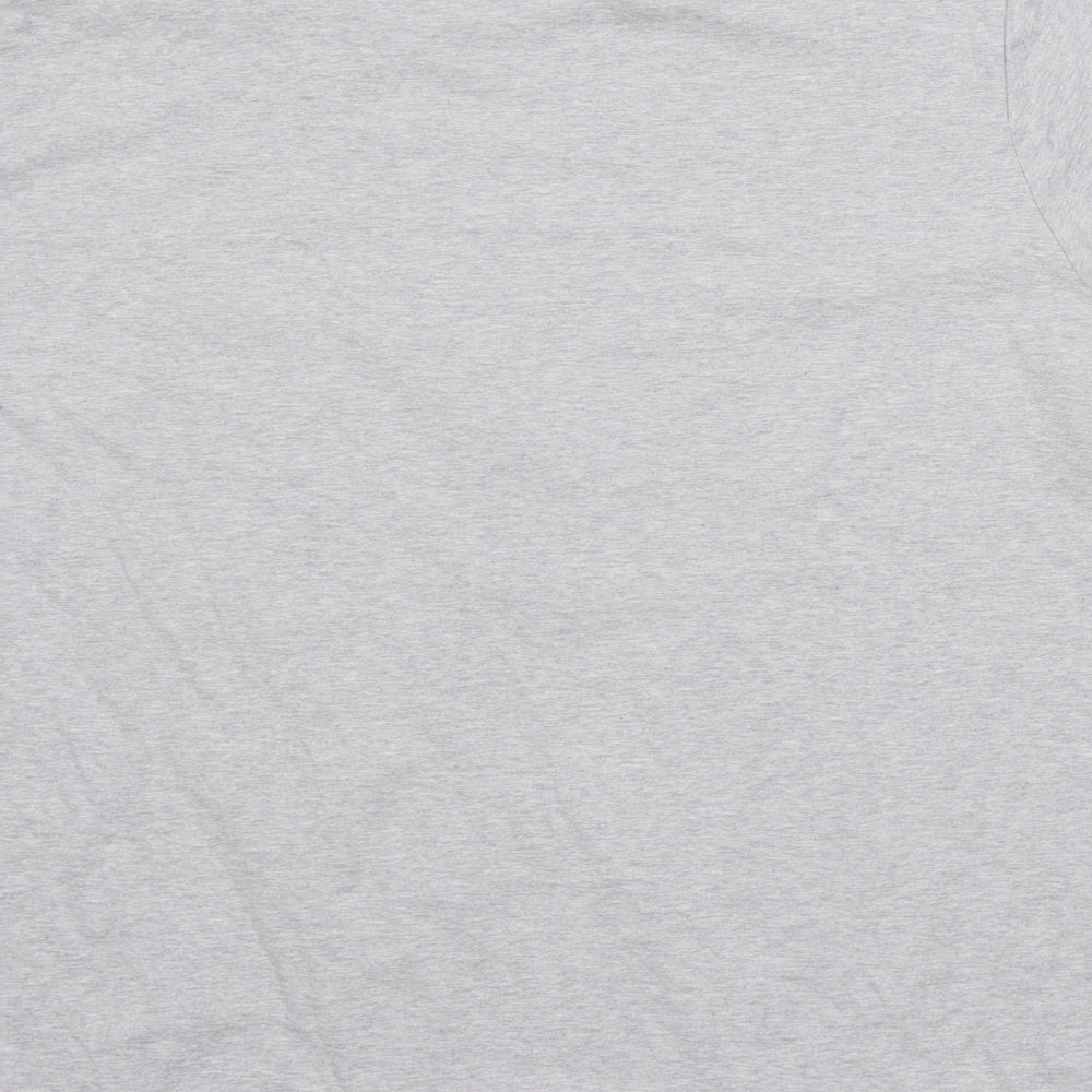 Disney Womens Grey Cotton Basic T-Shirt Size 22 Round Neck - Minnie Mouse