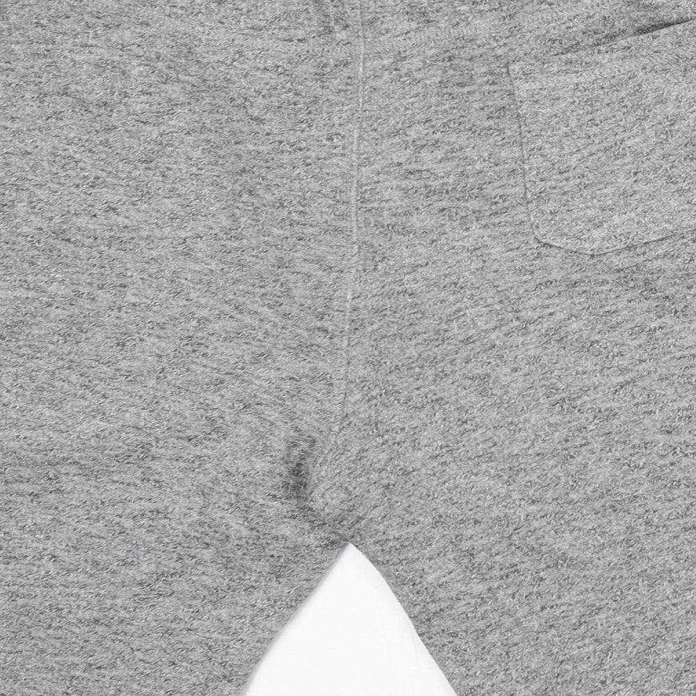 Cedar Wood State Mens Grey Cotton Sweat Shorts Size M L9 in Regular Drawstring
