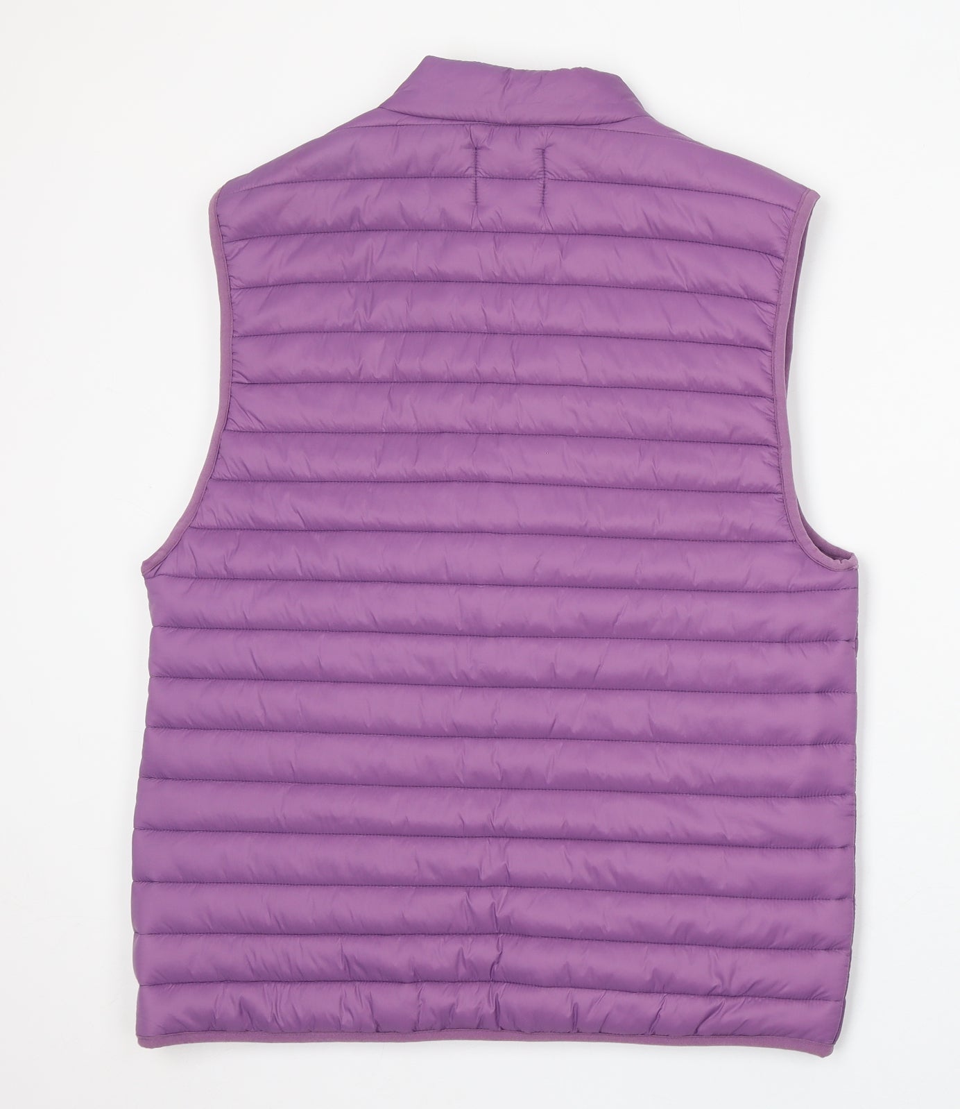 ASOS Womens Purple Gilet Jacket Size M Zip