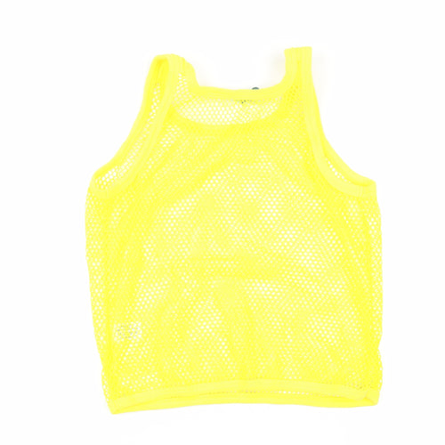 Atmoshphere Womens Yellow Polyester Basic Tank Size 14 Scoop Neck
