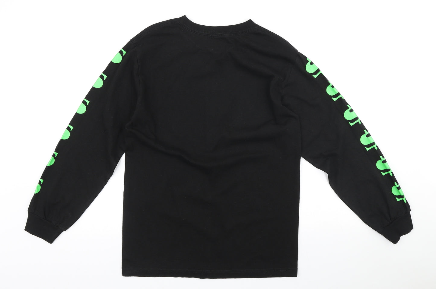 Fashion Nova Mens Black Cotton Pullover Sweatshirt Size S - Respect the game