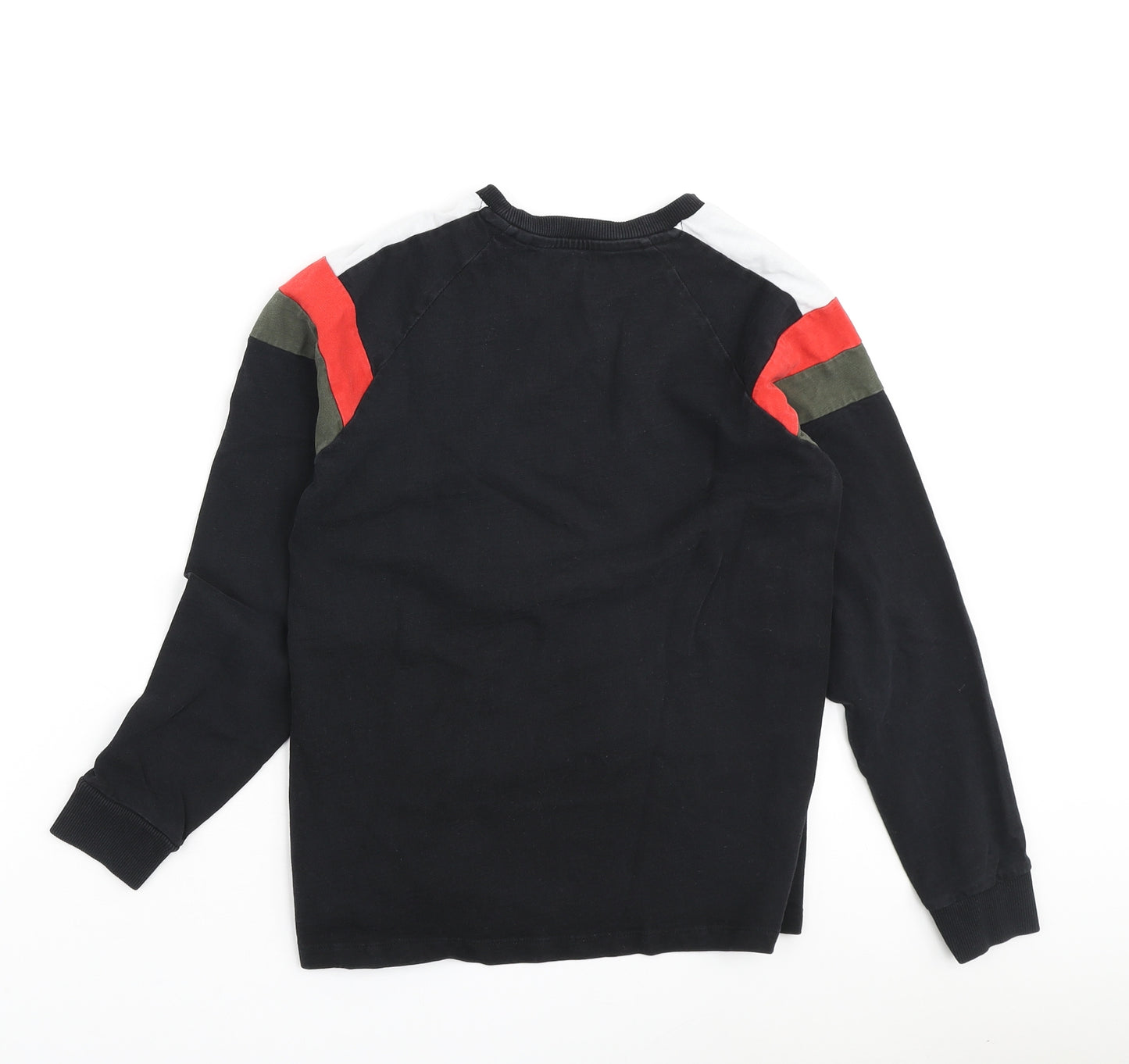 NEXT Boys Black Cotton Pullover Sweatshirt Size 12 Years