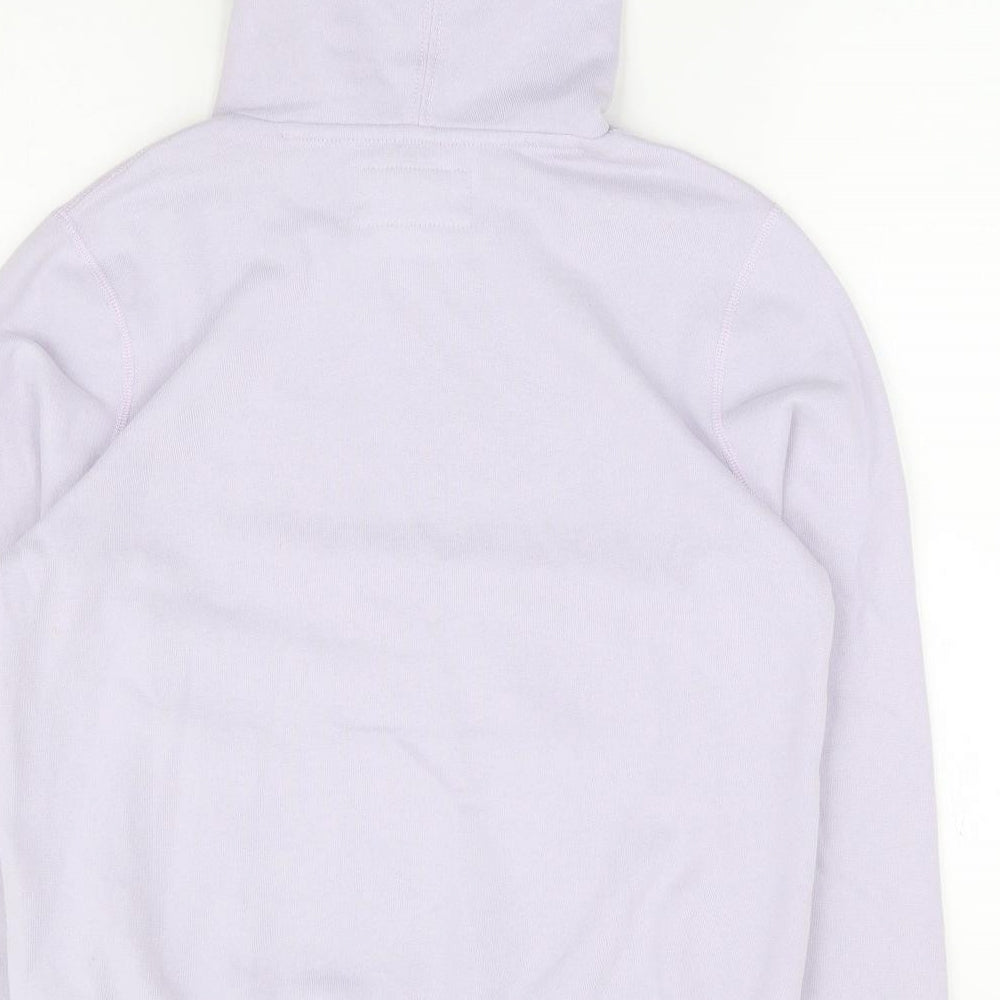 Abercrombie & Fitch Girls Purple Cotton Pullover Hoodie Size 13-14 Years Pullover