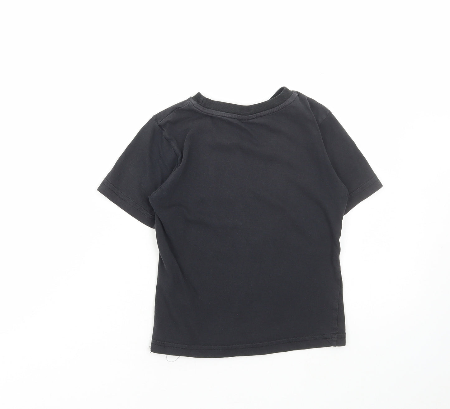 The Muppets Boys Beige Cotton Basic T-Shirt Size 4-5 Years Round Neck Pullover - The Muppets