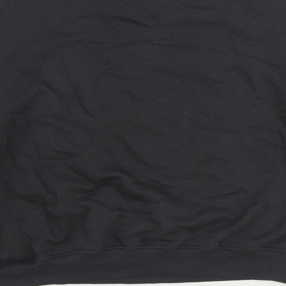 Divided by H&M Womens Grey Cotton Pullover Sweatshirt Size L Pullover - Moon