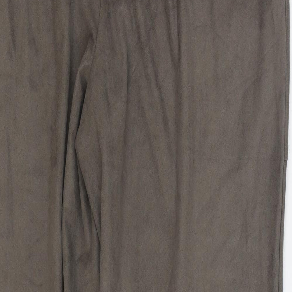 George Womens Grey Polyester Jogger Trousers Size 16 L28 in Regular Drawstring