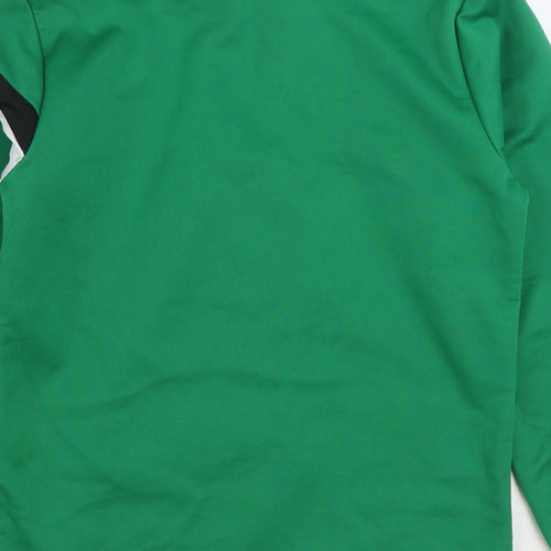 ERREA Mens Green Jacket Size XS Zip - St Patricks Football Club