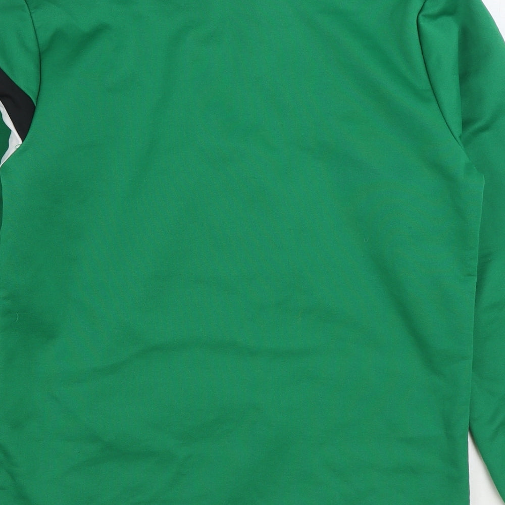 ERREA Mens Green Jacket Size XS Zip - St Patricks Football Club