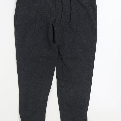 DECATHLON Womens Grey Cotton Jogger Leggings Size L L28 in