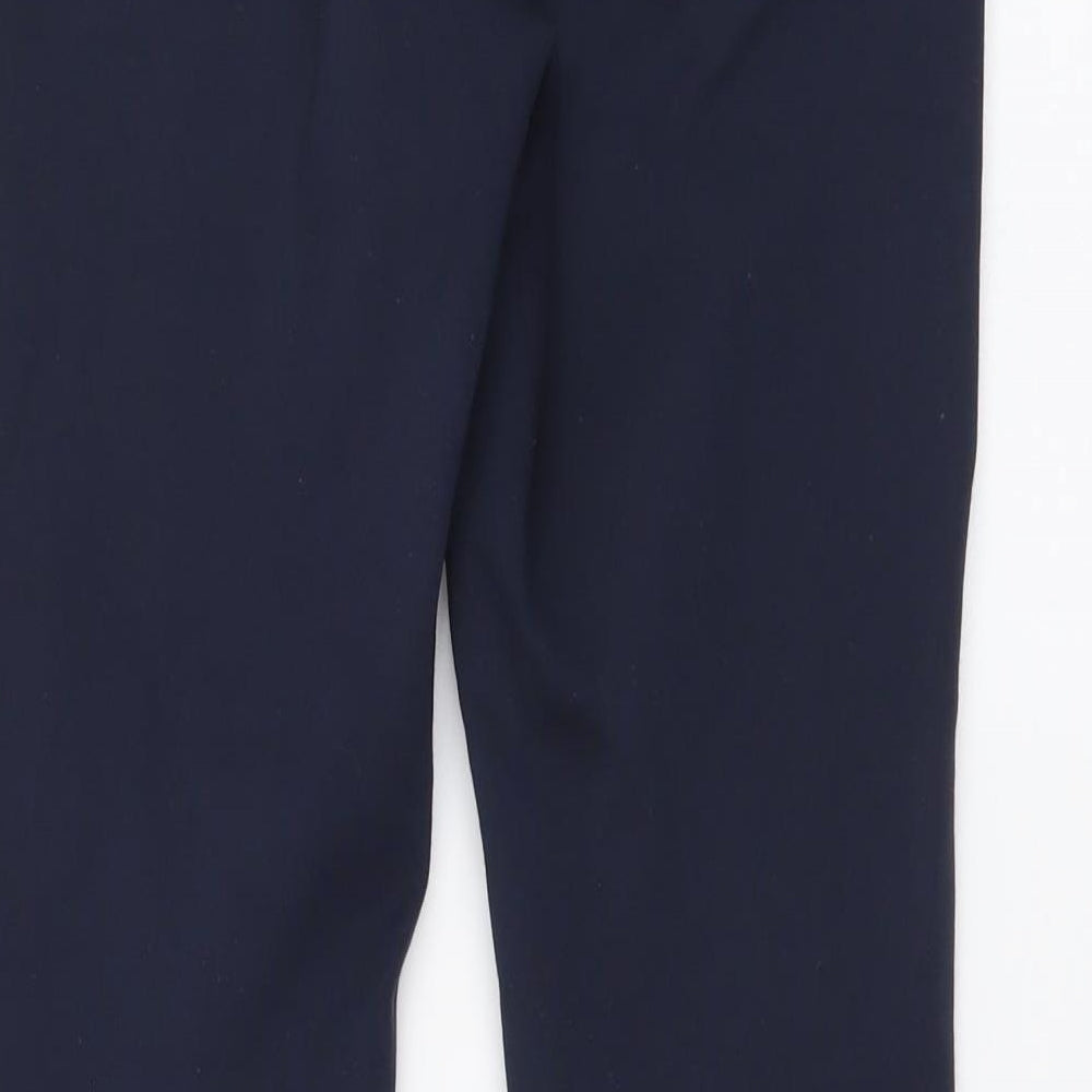 River Island Womens Blue Viscose Jegging Trousers Size 6 L26 in Regular Button