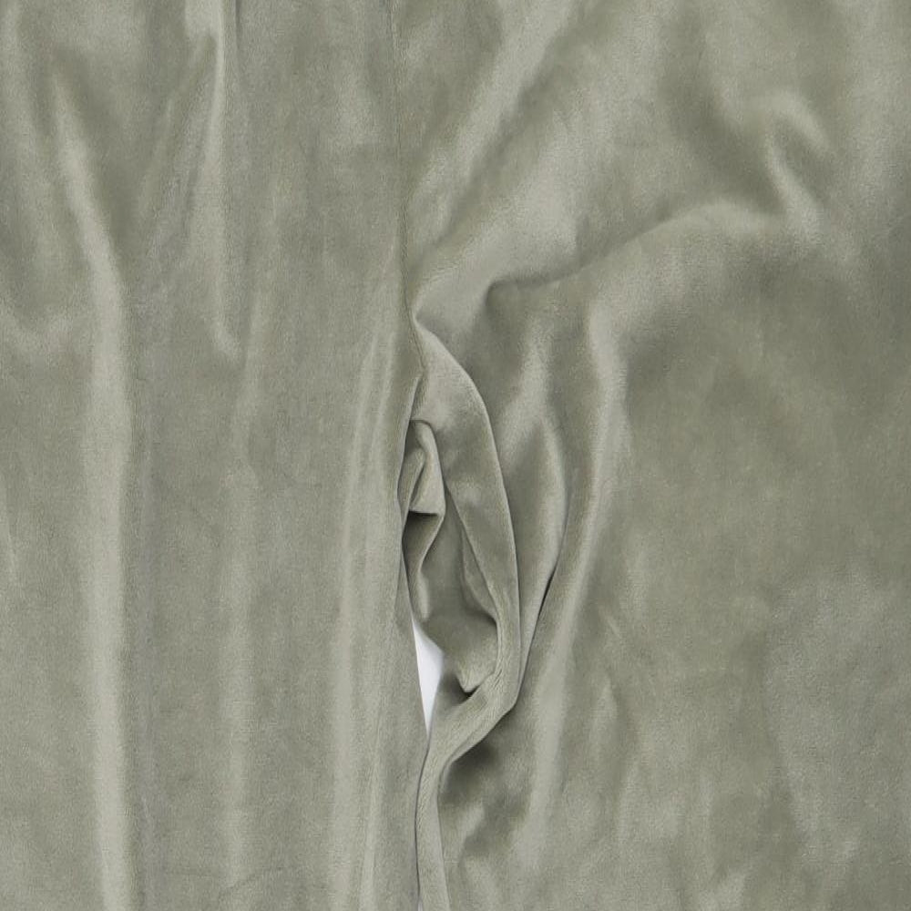 Dunnes Stores Womens Green Polyester Sweatpants Trousers Size 12 L29 in Regular Drawstring