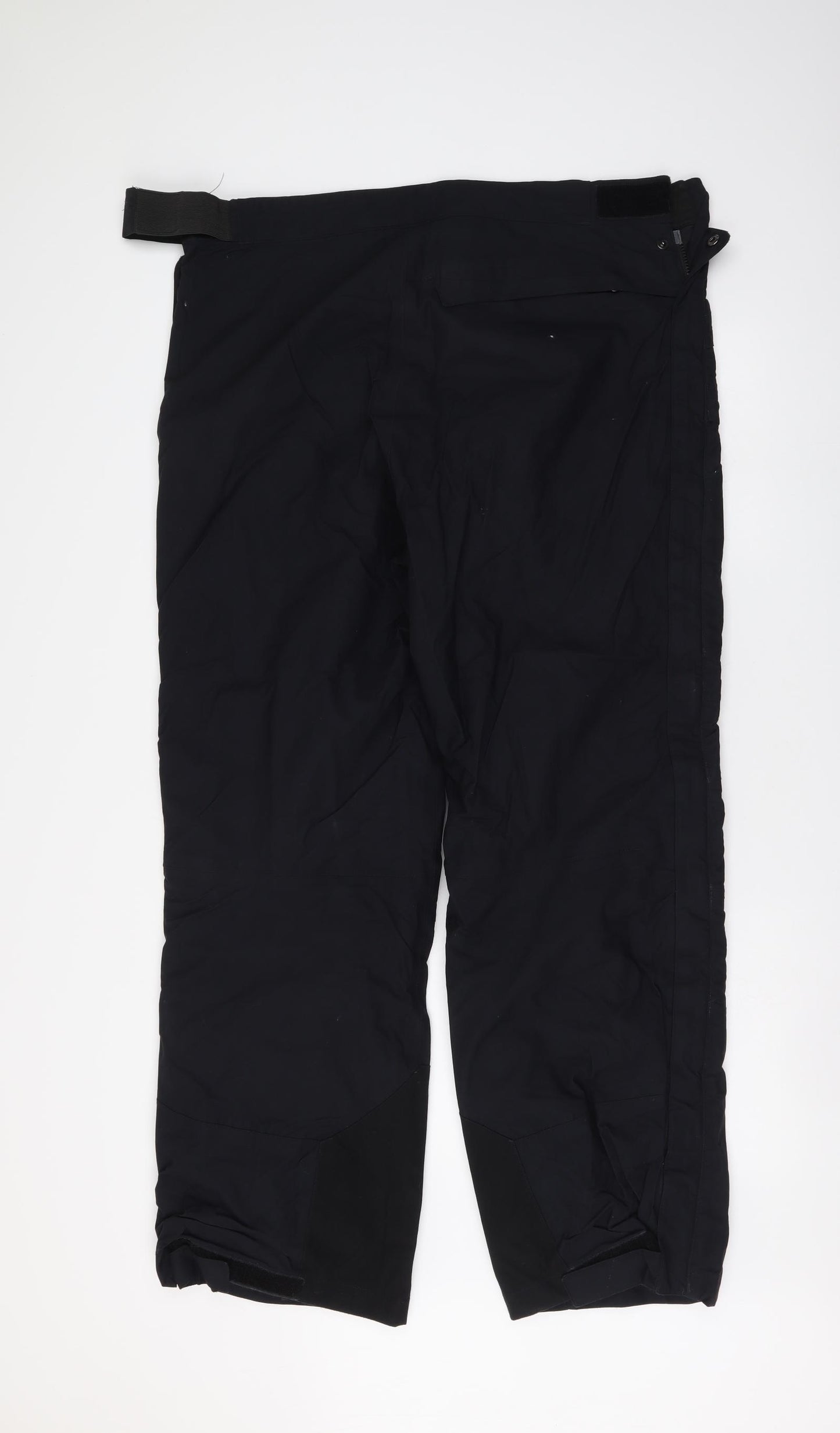The North Face Mens Black Nylon Snow Pants Trousers Size L L32 in Regular Button