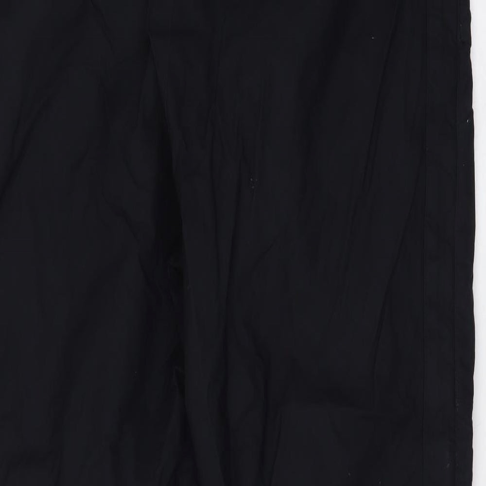 The North Face Mens Black Nylon Snow Pants Trousers Size L L32 in Regular Button