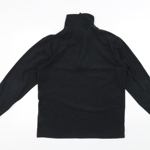 Trespass Mens Black Polyester Pullover Sweatshirt Size S