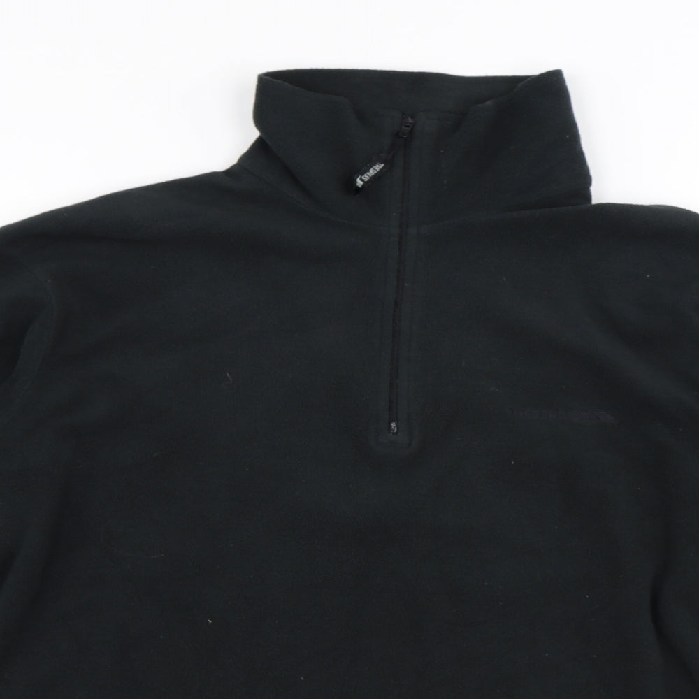 Trespass Mens Black Polyester Pullover Sweatshirt Size S