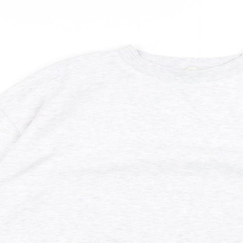 Primark Womens Grey Polyester Pullover Sweatshirt Size S
