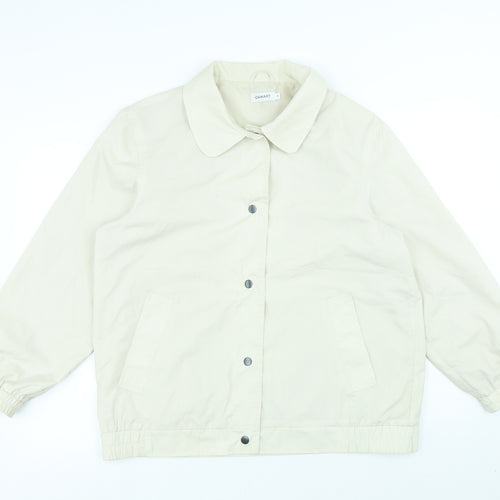 Damart Womens Beige Jacket Size 16 Button