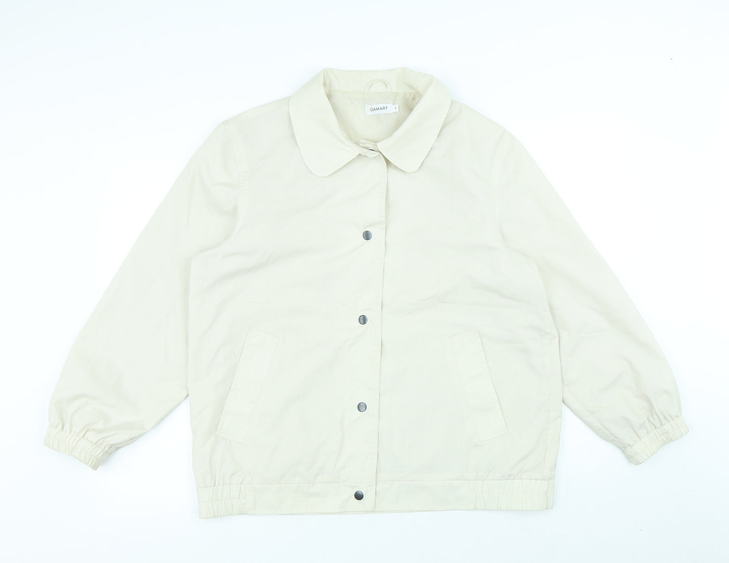 Damart Womens Beige Jacket Size 16 Button