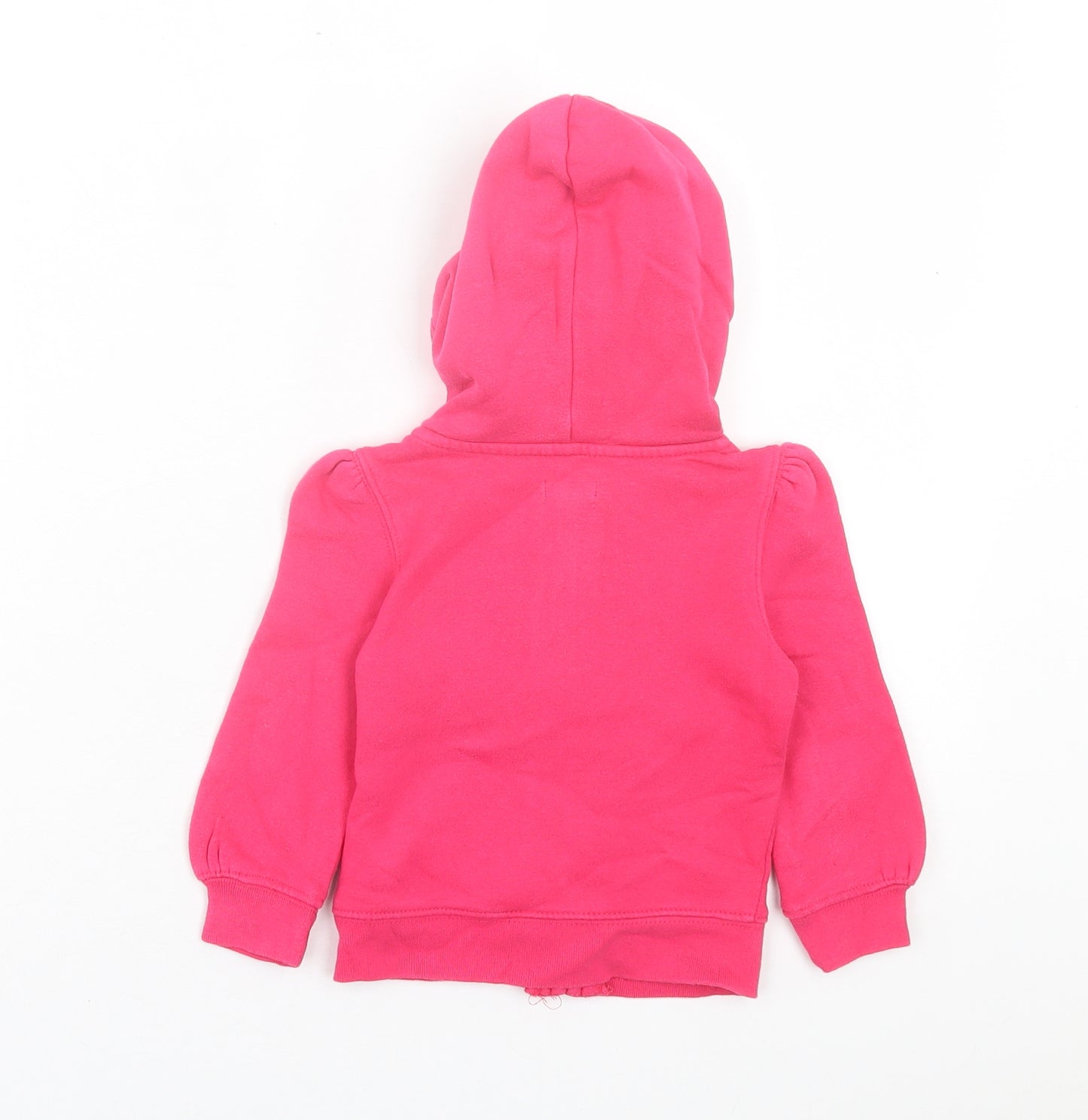 Gap Girls Pink Basic Jacket Jacket Size 12-18 Months Zip