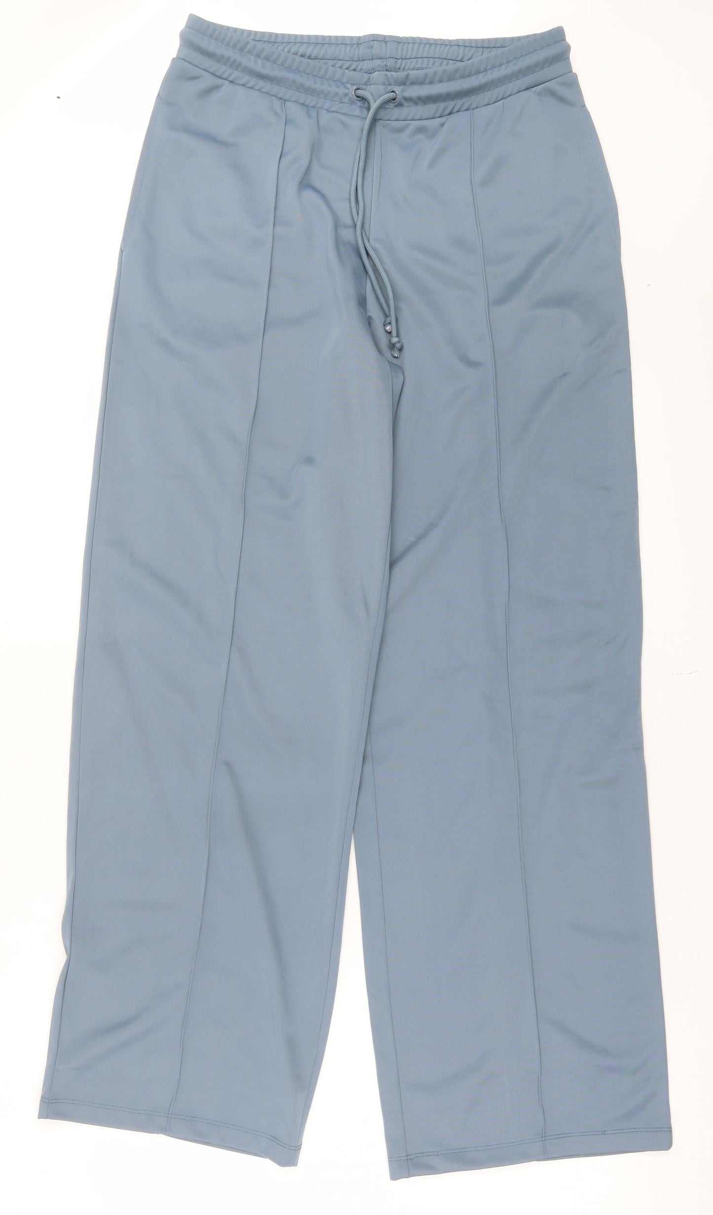 ASOS Mens Blue Polyester Jogger Trousers Size M L32 in Regular Drawstring
