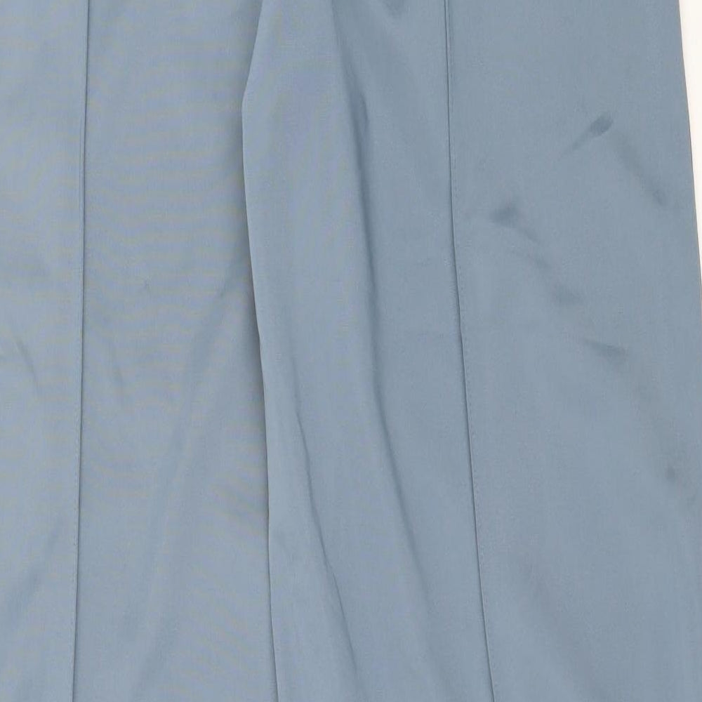 ASOS Mens Blue Polyester Jogger Trousers Size M L32 in Regular Drawstring
