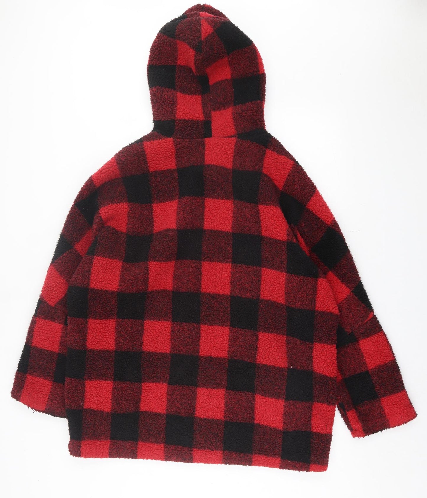 Urban Classics Mens Red Plaid Jacket Size M Zip