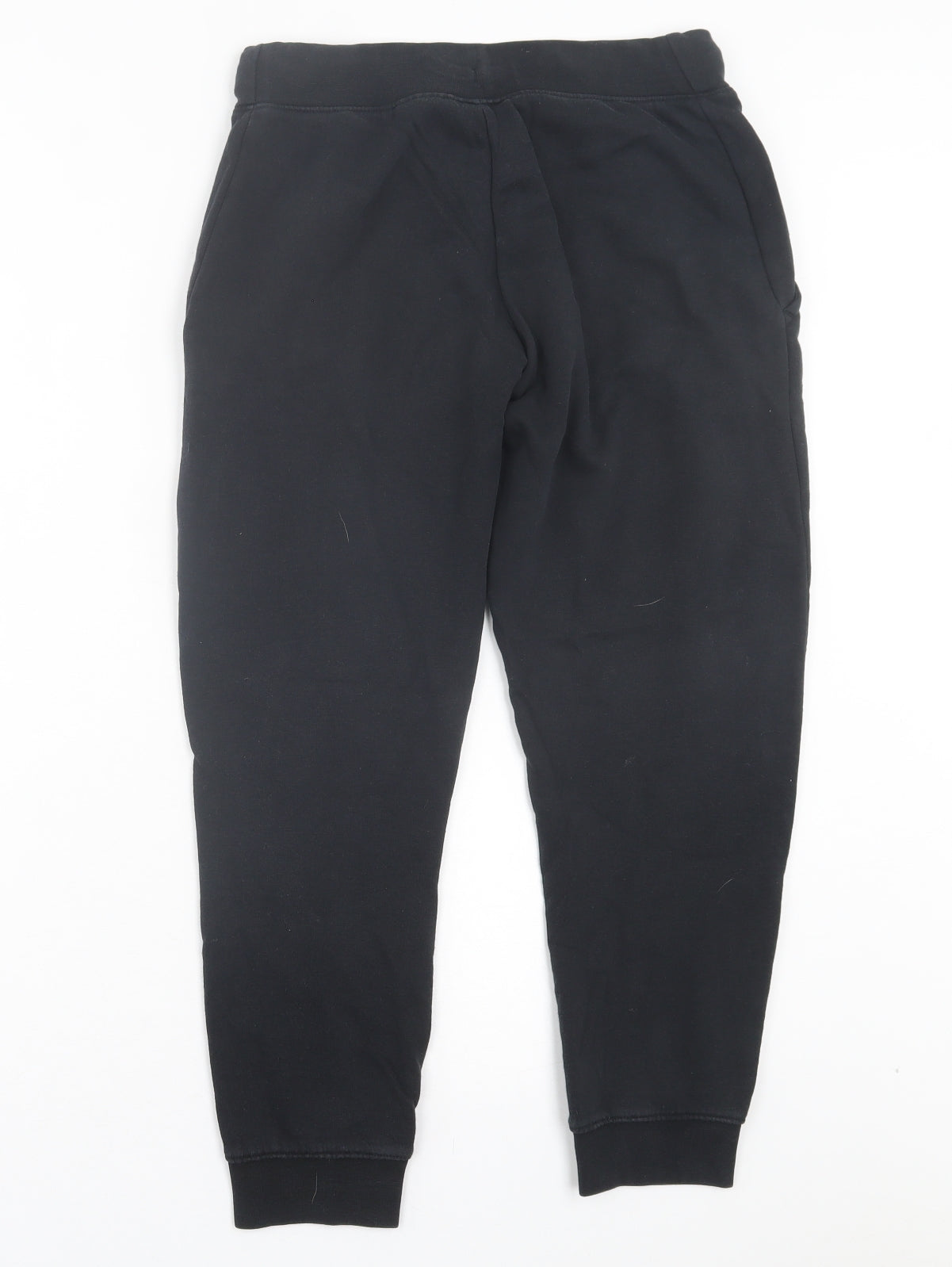 Nike Boys Black Cotton Jogger Trousers Size 11-12 Years Regular Pullover