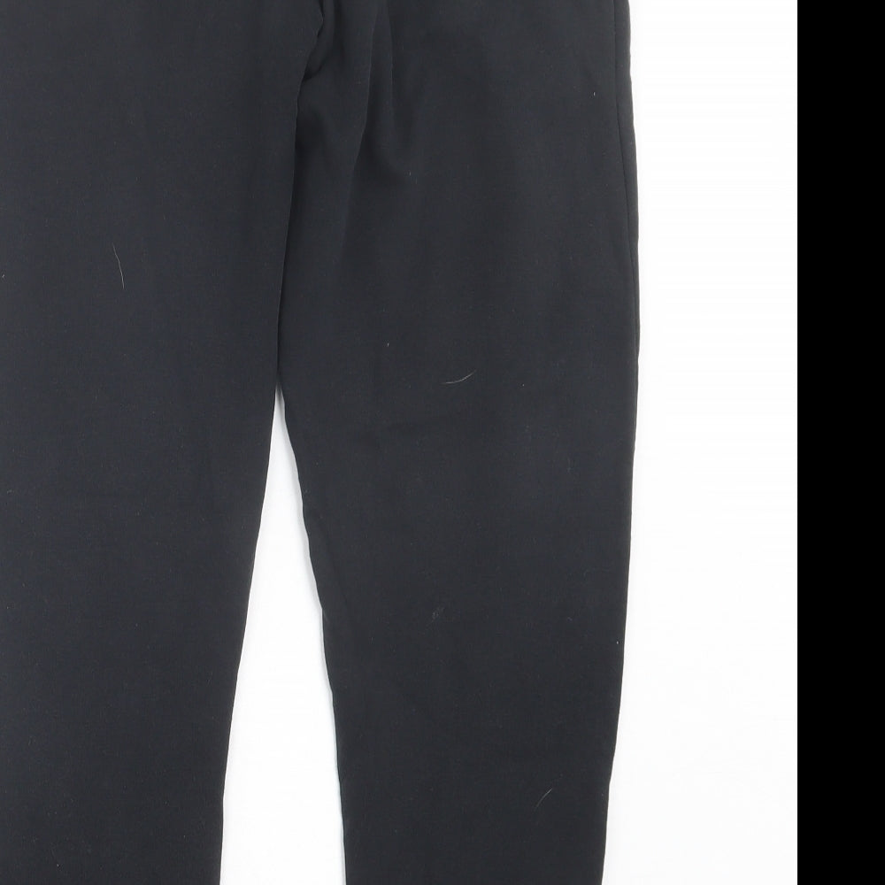 Nike Boys Black Cotton Jogger Trousers Size 11-12 Years Regular Pullover