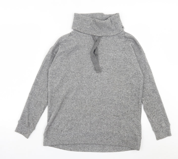 F&F Womens Grey Polyester Pullover Sweatshirt Size 6 Pullover