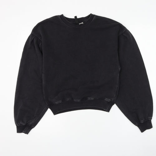 Divided by H&M Womens Grey Cotton Pullover Sweatshirt Size XS Pullover