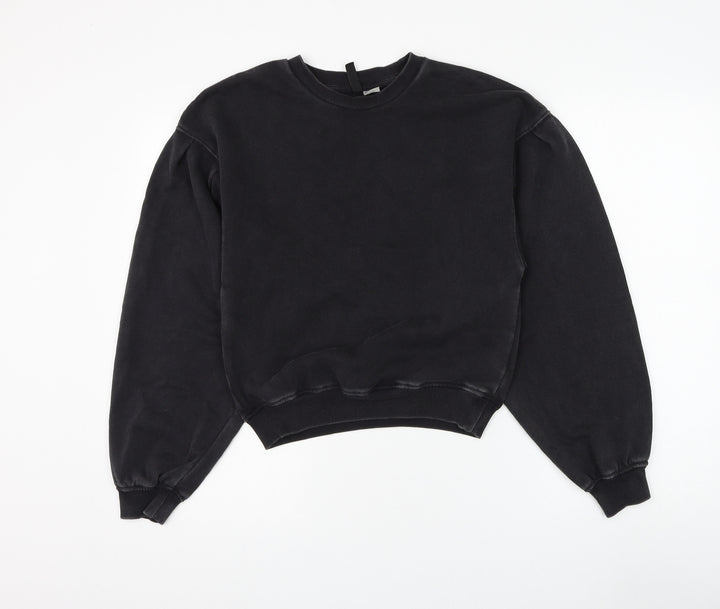 Divided by H&M Womens Grey Cotton Pullover Sweatshirt Size XS Pullover