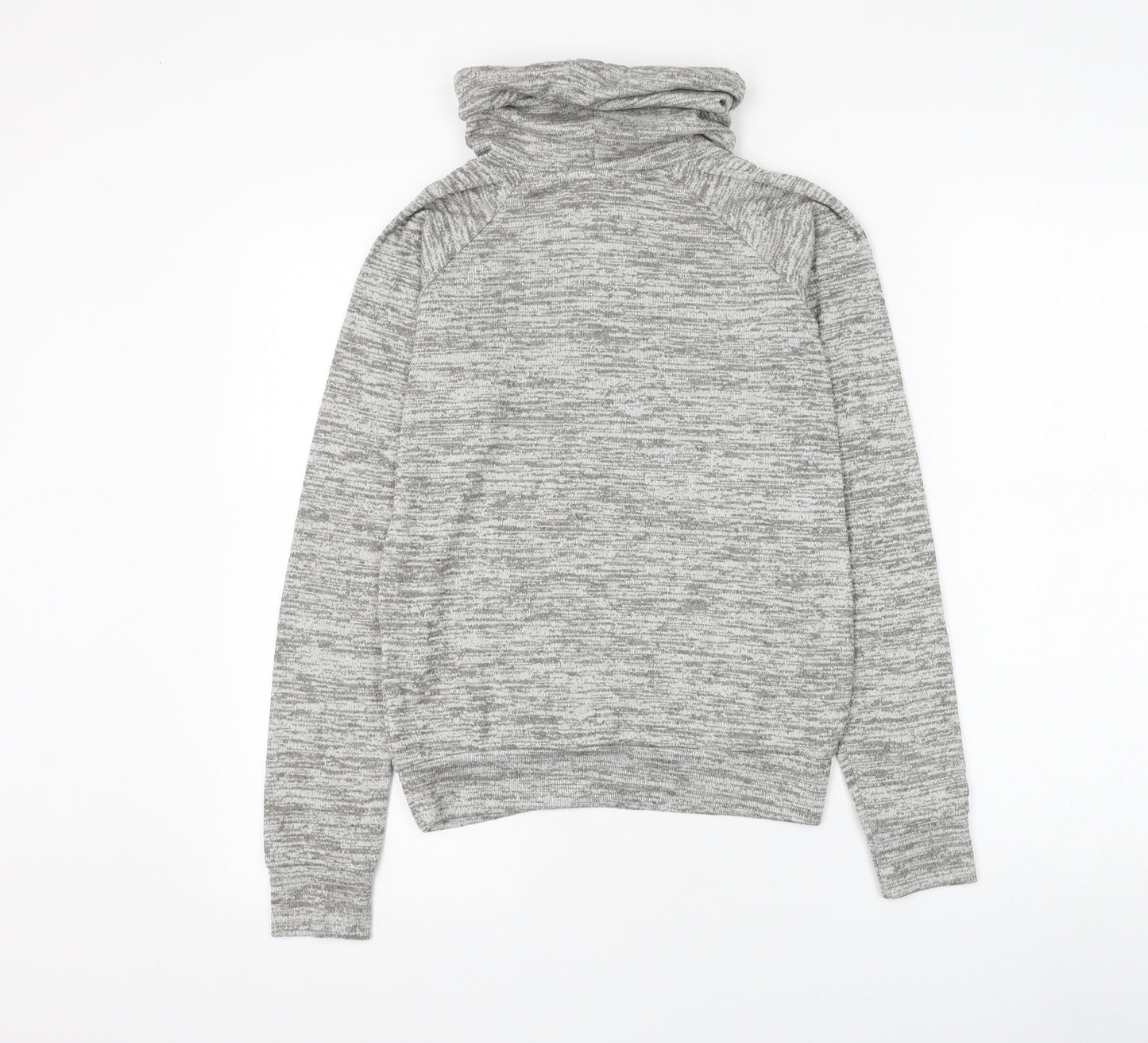 Primark Womens Grey Polyester Pullover Sweatshirt Size 4 Pullover