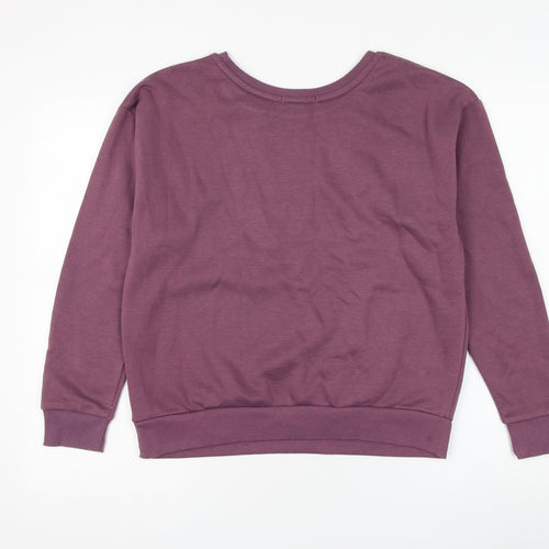 Primark Womens Purple Polyester Pullover Sweatshirt Size 8 Pullover - La Vie Est Belle