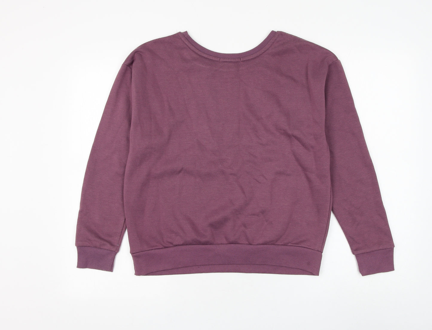 Primark Womens Purple Polyester Pullover Sweatshirt Size 8 Pullover - La Vie Est Belle