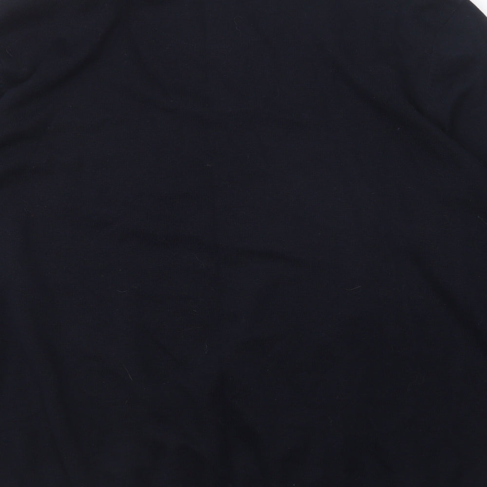 Cedar Wood State Mens Blue Round Neck Cotton Pullover Jumper Size XL