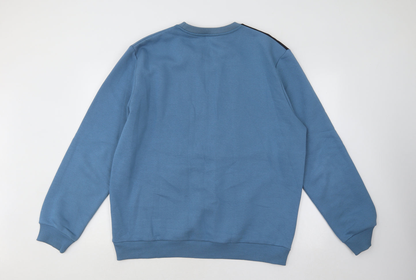 NEXT Mens Blue Cotton Pullover Sweatshirt Size XL