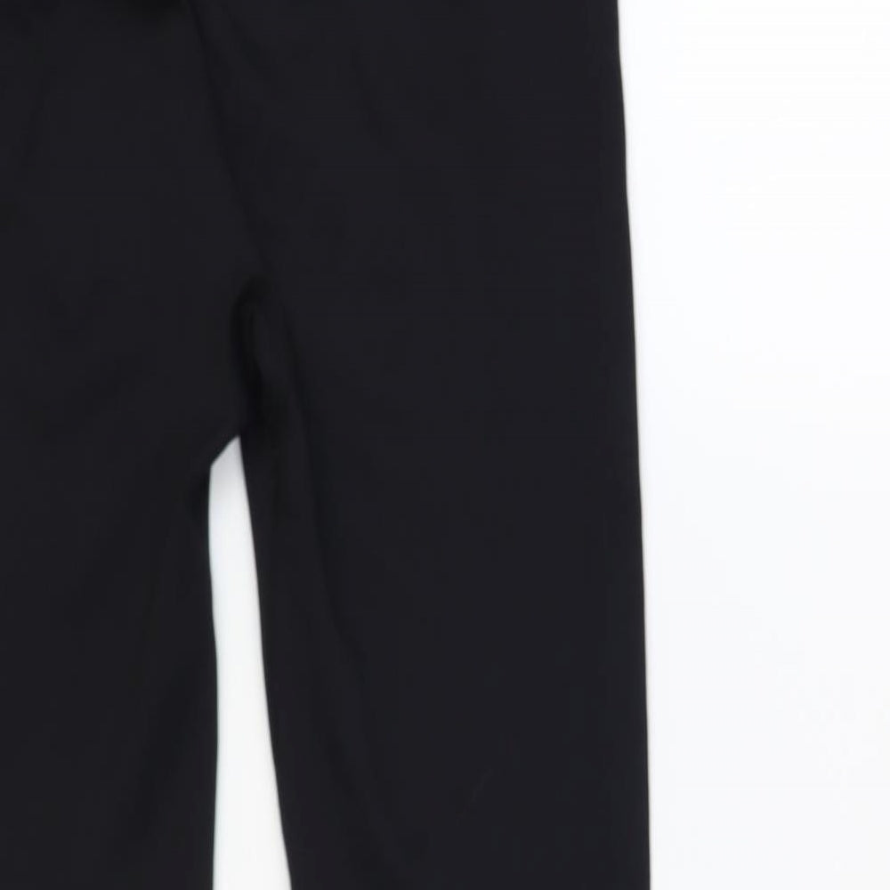 Primark Womens Black Polyester Compression Leggings Size L L28 in Regular Pullover