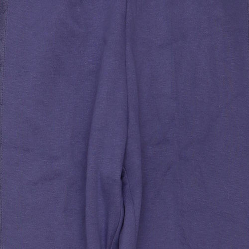 Emos Collection Womens Blue Acrylic Sweatpants Trousers Size XL L31 in Regular Drawstring